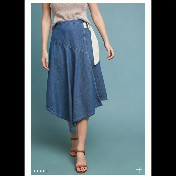 ‼️NWT Anthropologie Pilcro Denim Skirt Size 10‼️ - Picture 5 of 6